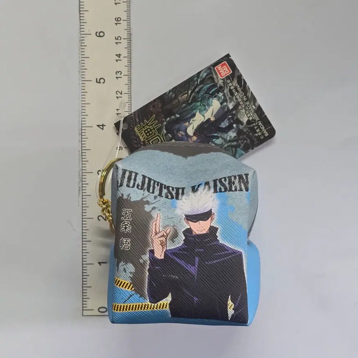 [BUNJANG] Jujutsu Kaisen Gojo Satoru Official Square Pouch Coin Holder / 주술회전 고죠 사토루 공식 사각 파우치 동전지갑 코인 홀더