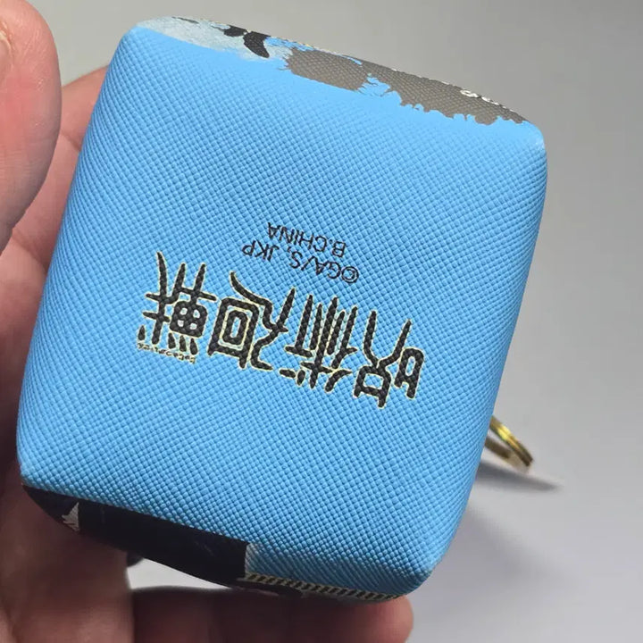 [BUNJANG] Jujutsu Kaisen Gojo Satoru Official Square Pouch Coin Holder / 주술회전 고죠 사토루 공식 사각 파우치 동전지갑 코인 홀더