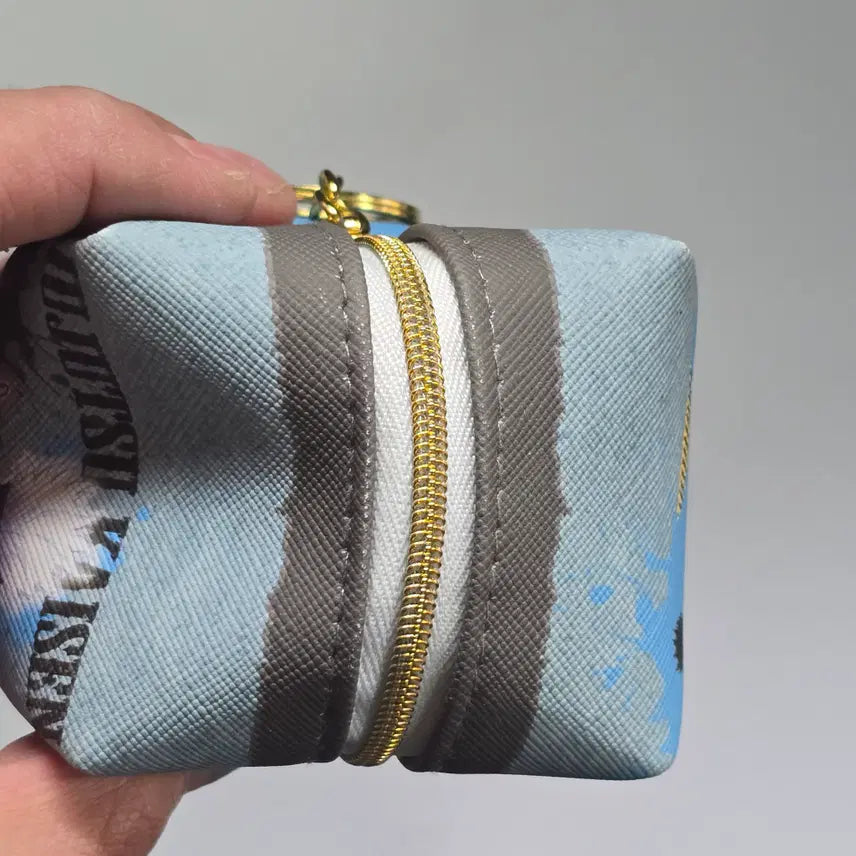 [BUNJANG] Jujutsu Kaisen Gojo Satoru Official Square Pouch Coin Holder / 주술회전 고죠 사토루 공식 사각 파우치 동전지갑 코인 홀더