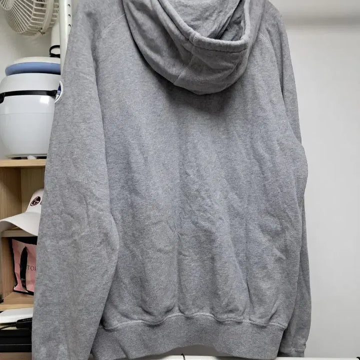 [BUNJANG] North Sail Gray Printed Hoodie / 노스세일 회색 프린팅 후드티 공용가능