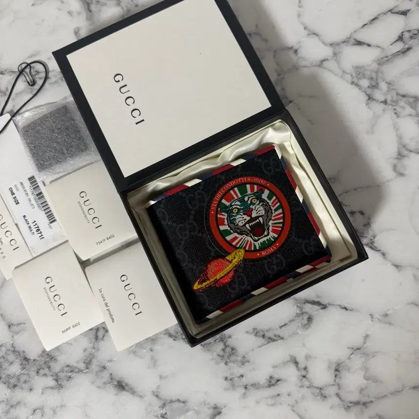 [BUNJANG] Gucci Night Courrier Wallet / [새상품] 구찌 나이트 쿠리에 반지갑
