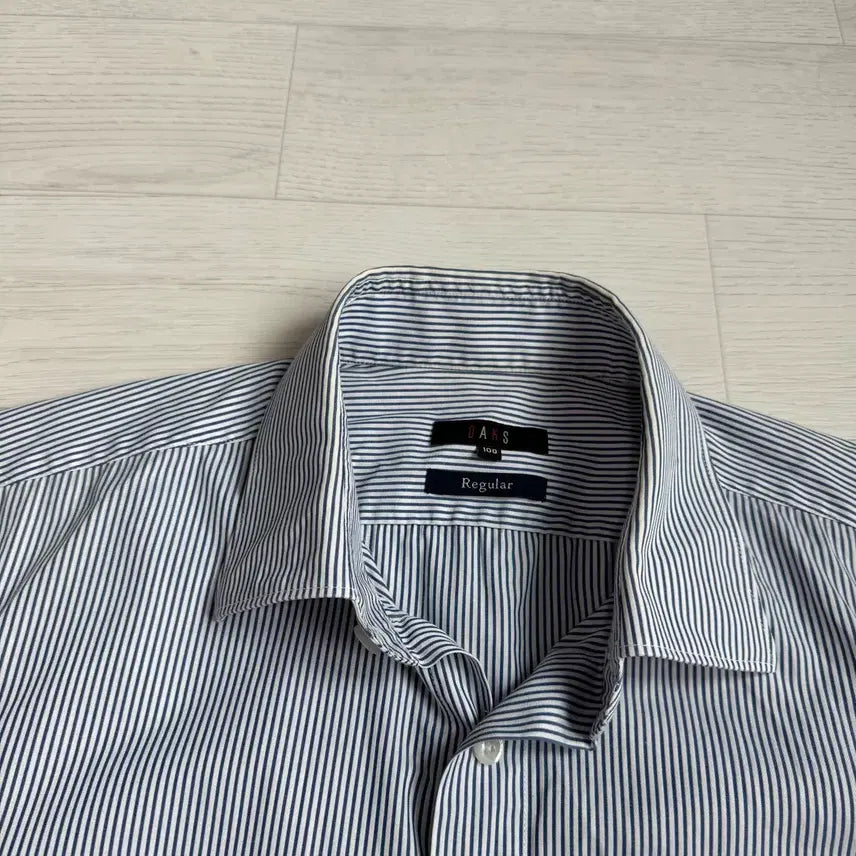 [BUNJANG] Daks Striped Shirt (Size 100) / 100 닥스 스트라이프 셔츠