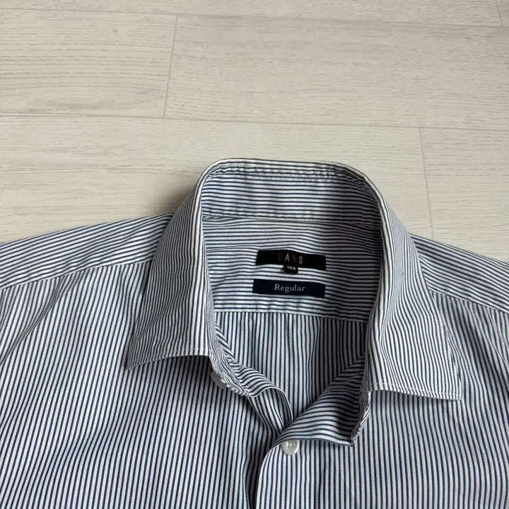 [BUNJANG] Daks Striped Shirt (Size 100) / 100 닥스 스트라이프 셔츠