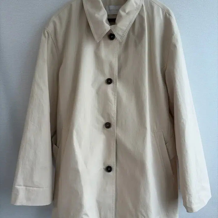 [BUNJANG] Plastic Island Beige Mac Coat M / 플라스틱아일랜드 베이지 맥코트 M