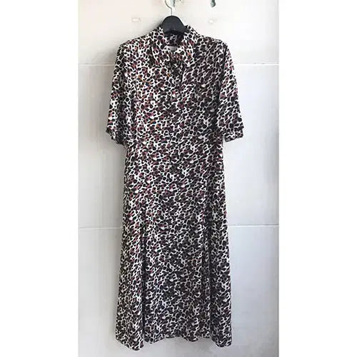 [BUNJANG] Karl Lagerfeld Patterned Dress / 칼라거필드 정품 - 66/새거수준