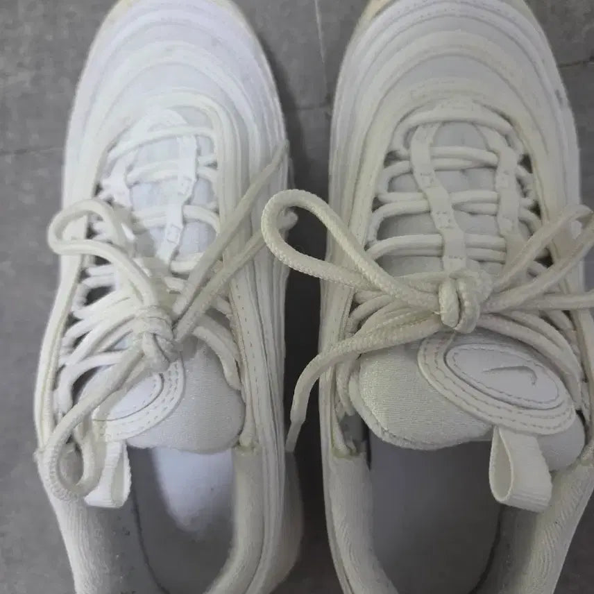 [BUNJANG] Nike Air Max 97 White Sneakers / 나이키 에어맥스 97 화이트 운동화
