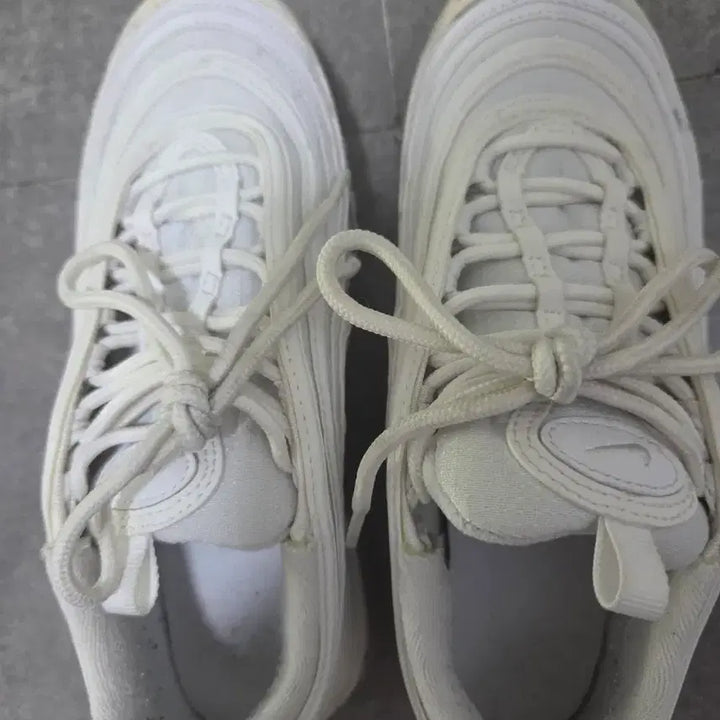 [BUNJANG] Nike Air Max 97 White Sneakers / 나이키 에어맥스 97 화이트 운동화