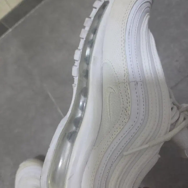 [BUNJANG] Nike Air Max 97 White Sneakers / 나이키 에어맥스 97 화이트 운동화