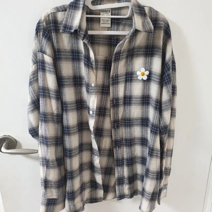 [SOLD OUT] 그레이버 오버핏 체크셔츠 2종 M사이즈