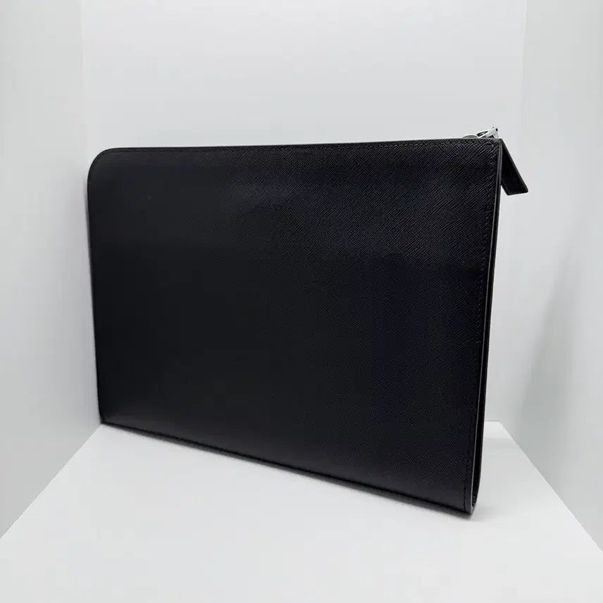 [BUNJANG] Prada Saffiano Leather Clutch Bag 2VN003 Black / [프라다] 남성 클러치백 2VN003 사피아노 블랙 / A+급