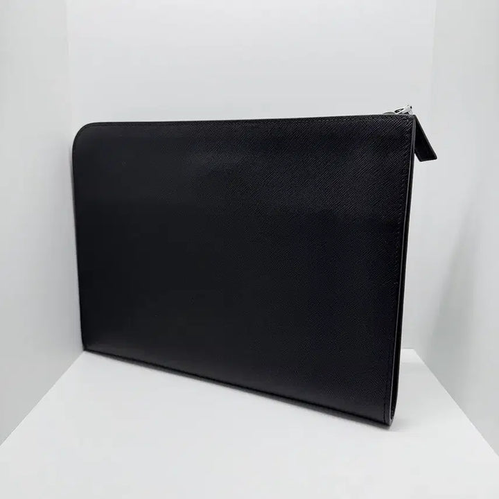 [BUNJANG] Prada Saffiano Leather Clutch Bag 2VN003 Black / [프라다] 남성 클러치백 2VN003 사피아노 블랙 / A+급