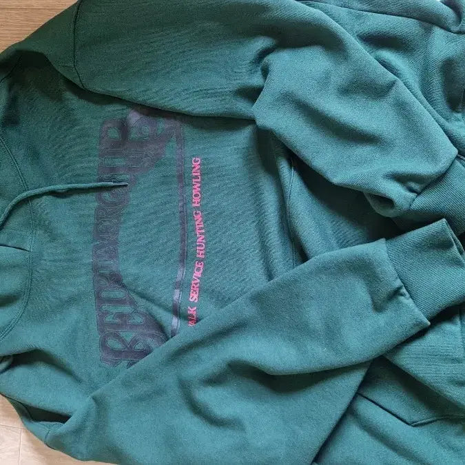 [BUNJANG] Retriever Club Green Hoodie XL / 리트리버클럽 후드티 그린 xL