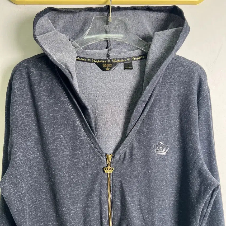 [BUNJANG] Adidas Respect Me Charcoal Hoodie L / 00&