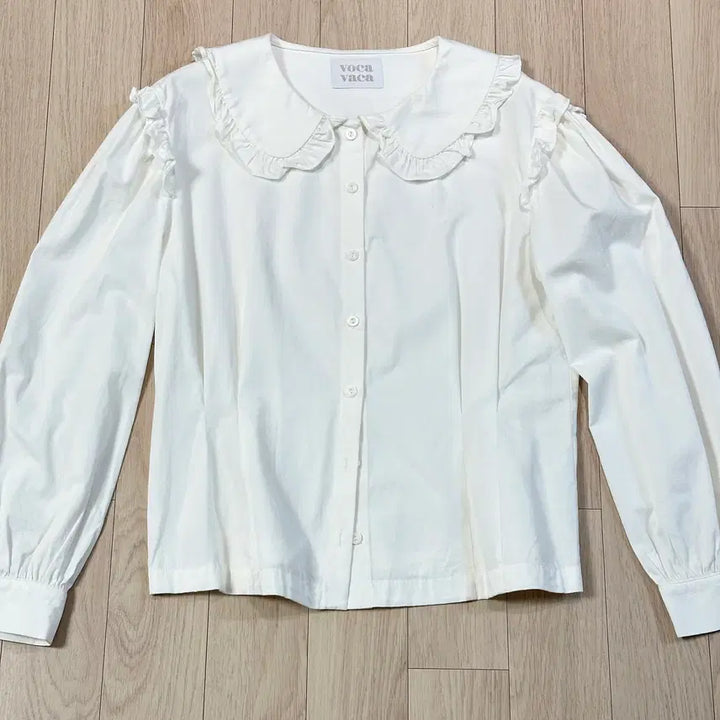 [BUNJANG] Voca Vaca Joie Ruffle Blouse / 보카바카 조이 러플 블라우스