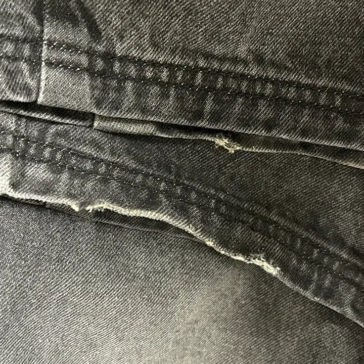 [BUNJANG] The Coldest Moment Starfish Denim Pants Black (Size S) / 더콜디스트모먼트 TCM 스타피쉬 데님 팬츠 블랙s