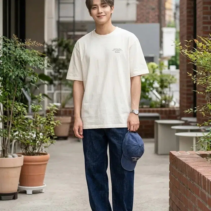 [SOLD OUT] 에임 레온 도르 x 울리치 콜라보 피싱 그래픽 반팔 티셔츠