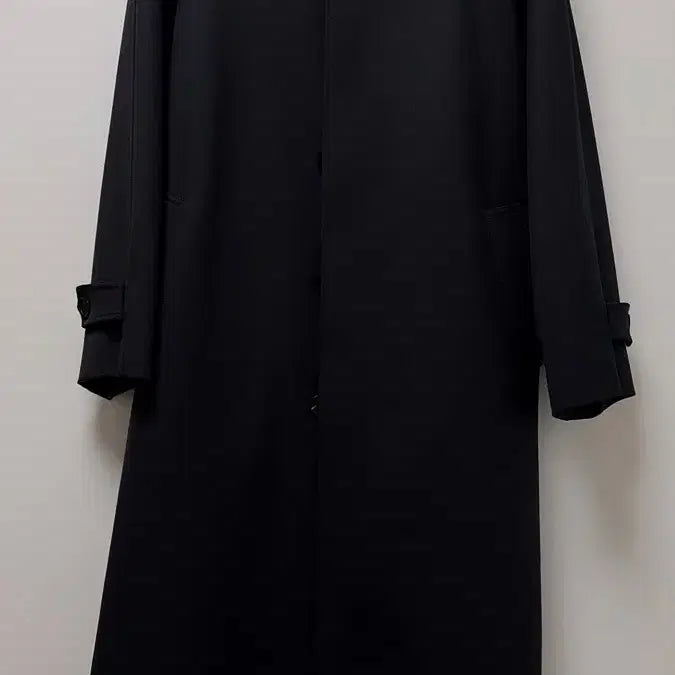 [BUNJANG] Dunst Wool Mac Coat Charcoal Long Coat S / 던스트 울 맥코트 차콜 롱코트 S