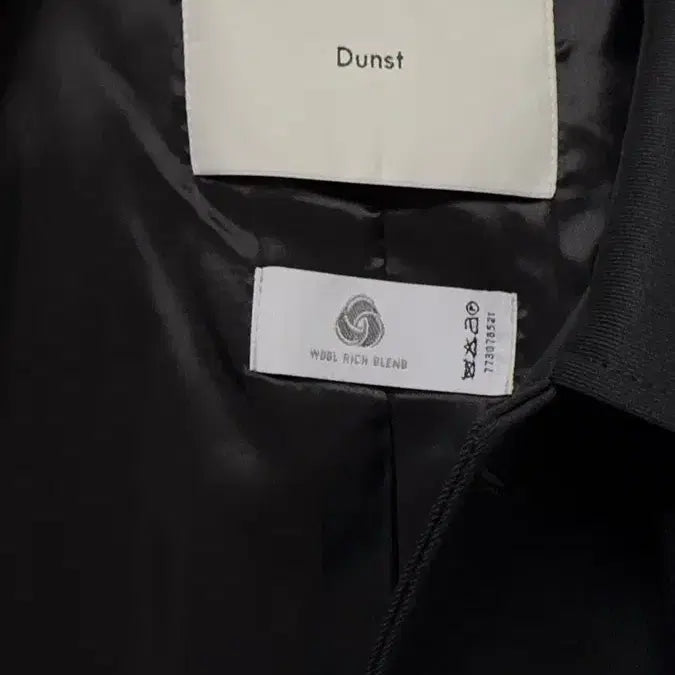 [BUNJANG] Dunst Wool Mac Coat Charcoal Long Coat S / 던스트 울 맥코트 차콜 롱코트 S