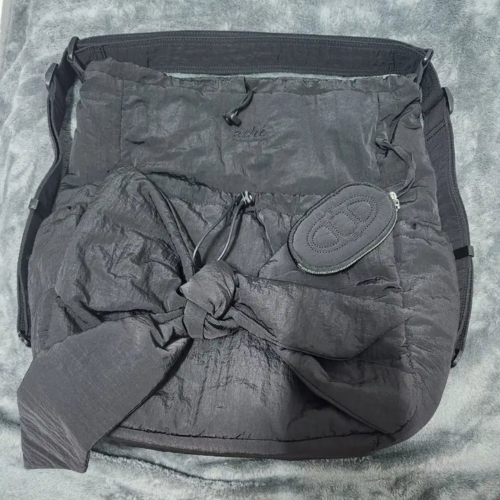 [BUNJANG] A.T.E Vanessa Bruno Black Ribbon Backpack/Shoulder Bag L / 아떼 바네사브루노 블랙 리본 백팩 겸 숄더백 L 팔아요