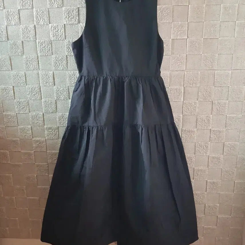[BUNJANG] Wilfred Black Sleeveless Long Dress / wilfred 윌프레드 블랙 민소매 롱 원피스