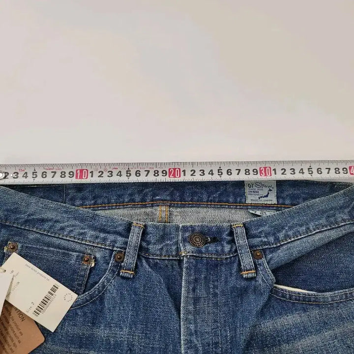 [BUNJANG] OrSlow 107 2 Year Wash Denim Jeans / 오어슬로우 107 2year 2사이즈