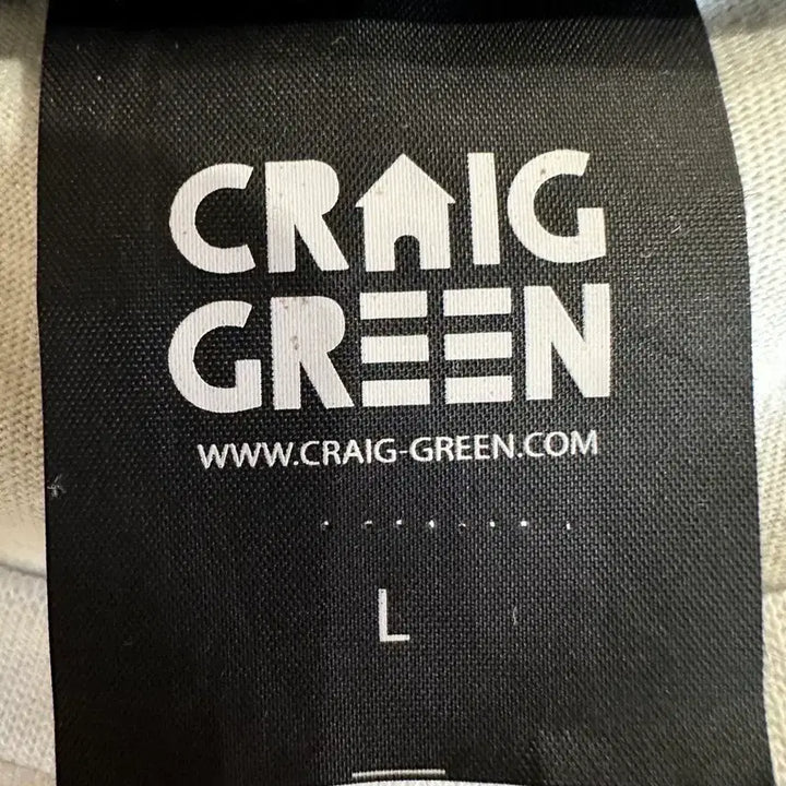 [BUNJANG] Craig Green Ruffle Short Sleeve T-shirt / 크레이그 그린 러플 반팔 티셔츠