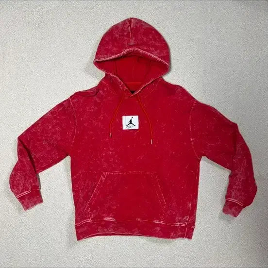 [BUNJANG] Nike Jordan XL Essential Washed Red Hoodie / 나이키 조던 XL 에센셜 워시드 레드 후드티
