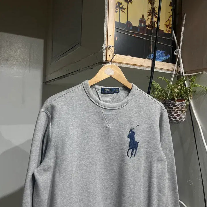 [BUNJANG] Polo Ralph Lauren Big Pony Sweatshirt / Polo Ralph Lauren 폴로 랄프로렌 빅포니 맨투맨
