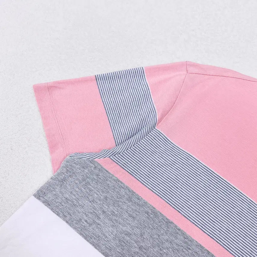[SOLD OUT] [110] 헤지스 배색 코튼 라운드넥