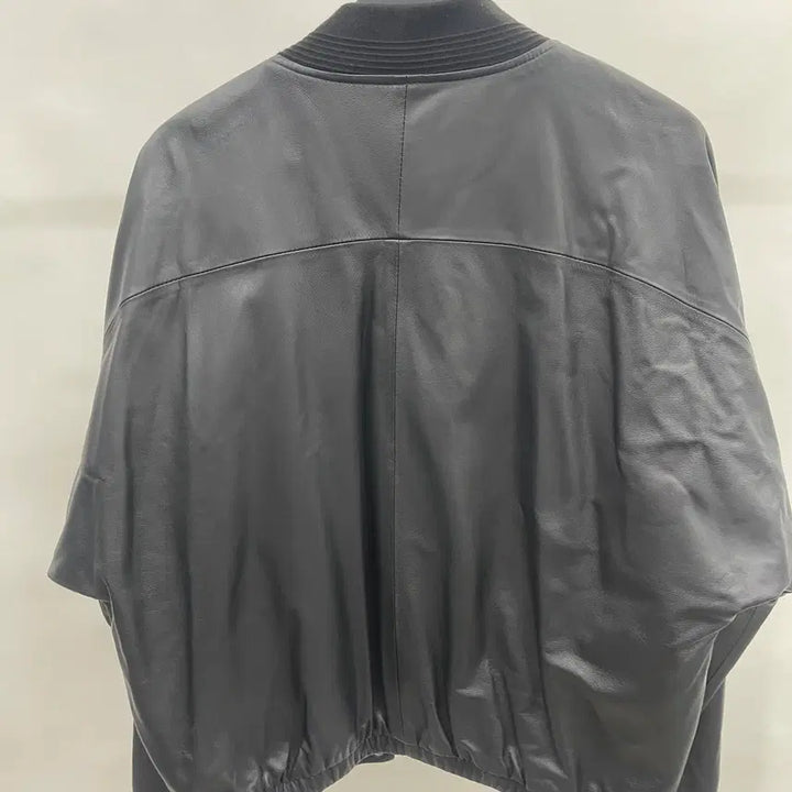 [BUNJANG] System Homme Real Lambskin Stadium Blouson / 리얼양가죽 스테디움 가죽 블루종
