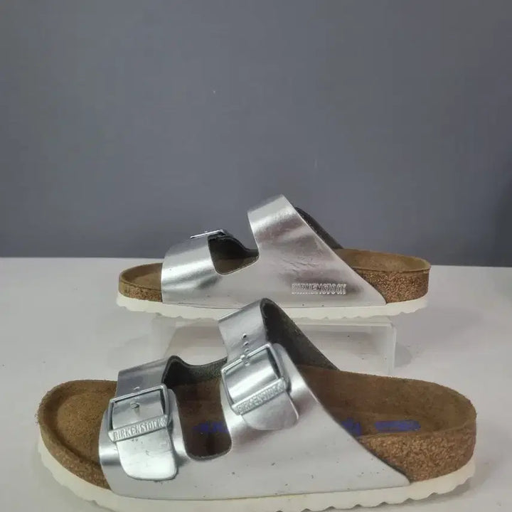 [SOLD OUT] 효자빈티지 230 버켄스탁 실버 아리조나