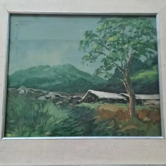[BUNJANG] Vintage Landscape Oil Painting / 오래된 풍경유화