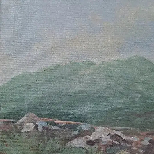 [BUNJANG] Vintage Landscape Oil Painting / 오래된 풍경유화