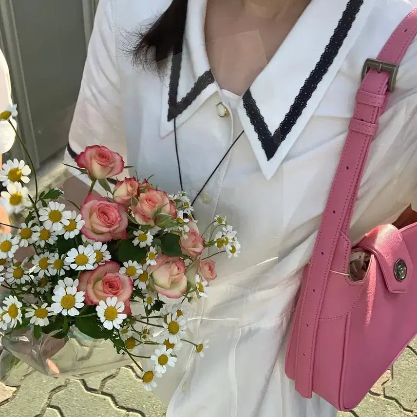 [BUNJANG] Minitmute Baton Mini Pink Handbag / 미닛뮤트 바톤 미니 핑크(바로발송가능)