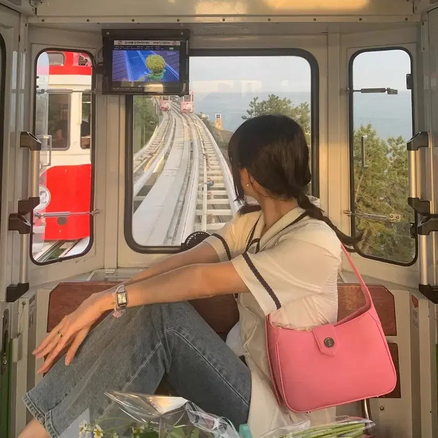 [BUNJANG] Minitmute Baton Mini Pink Handbag / 미닛뮤트 바톤 미니 핑크(바로발송가능)