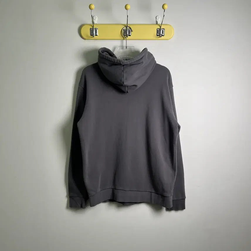 [BUNJANG] Adidas Charcoal Hoodie 2XL / 아디다스 차콜 후드티 2XL