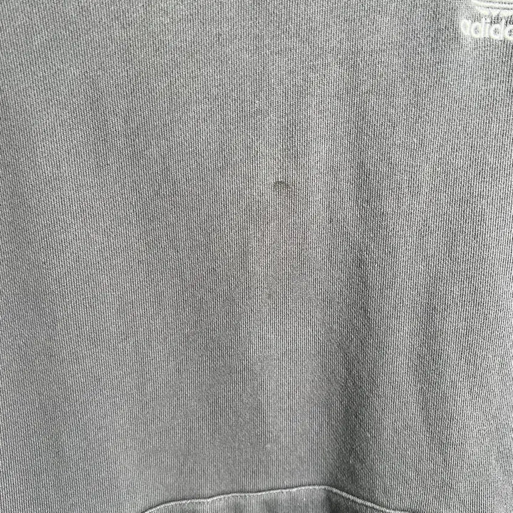 [BUNJANG] Adidas Charcoal Hoodie 2XL / 아디다스 차콜 후드티 2XL