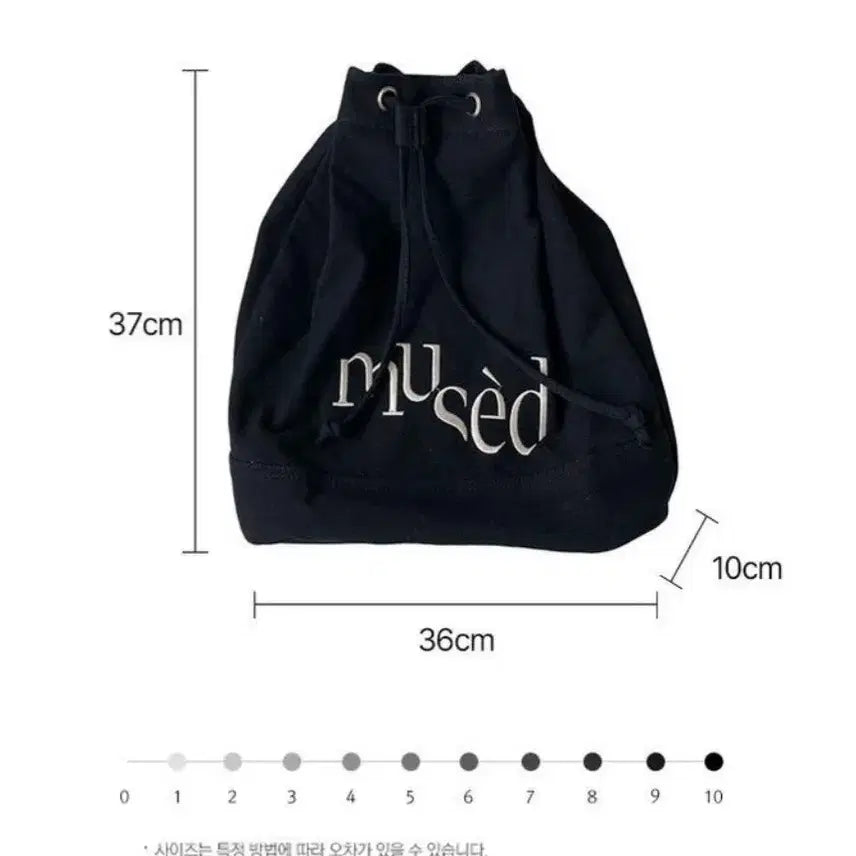 [SOLD OUT] 블랙 복조리 캔버스 백백
