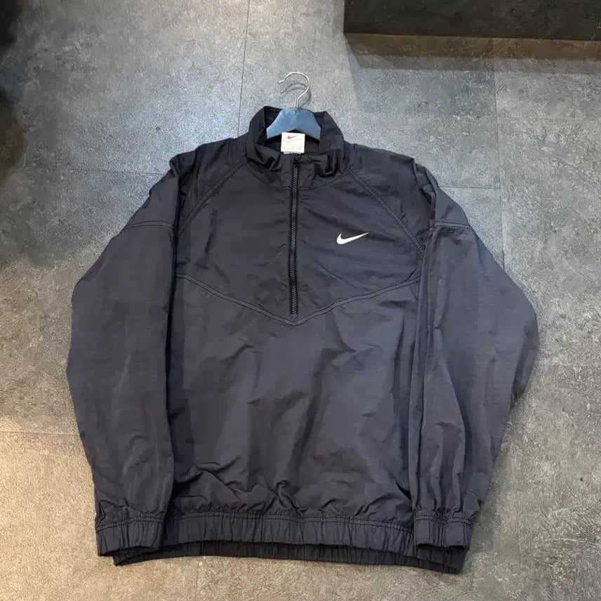[BUNJANG] Nike x Stussy Windrunner Off Noir Jacket / 나이키X스투시 나투시 윈드어어 오프 느와르 자켓