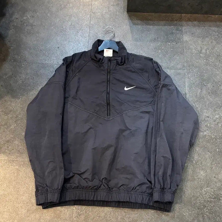 [BUNJANG] Nike x Stussy Windrunner Off Noir Jacket / 나이키X스투시 나투시 윈드어어 오프 느와르 자켓