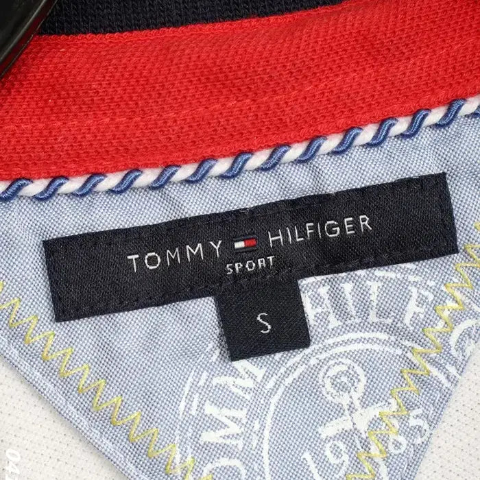 [BUNJANG] Tommy Hilfiger Striped Sleeveless Collar Dress / 여성S / 타미힐피거 단가라 민소매 카라원피스WT 26-9