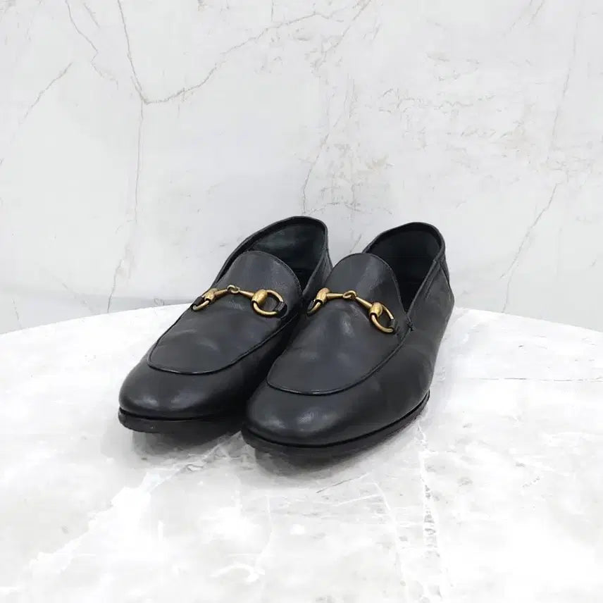 [BUNJANG] Gucci Horsebit Gold Leather Loafers / 8 / 구찌 홀스빗 금장 레더 로퍼
