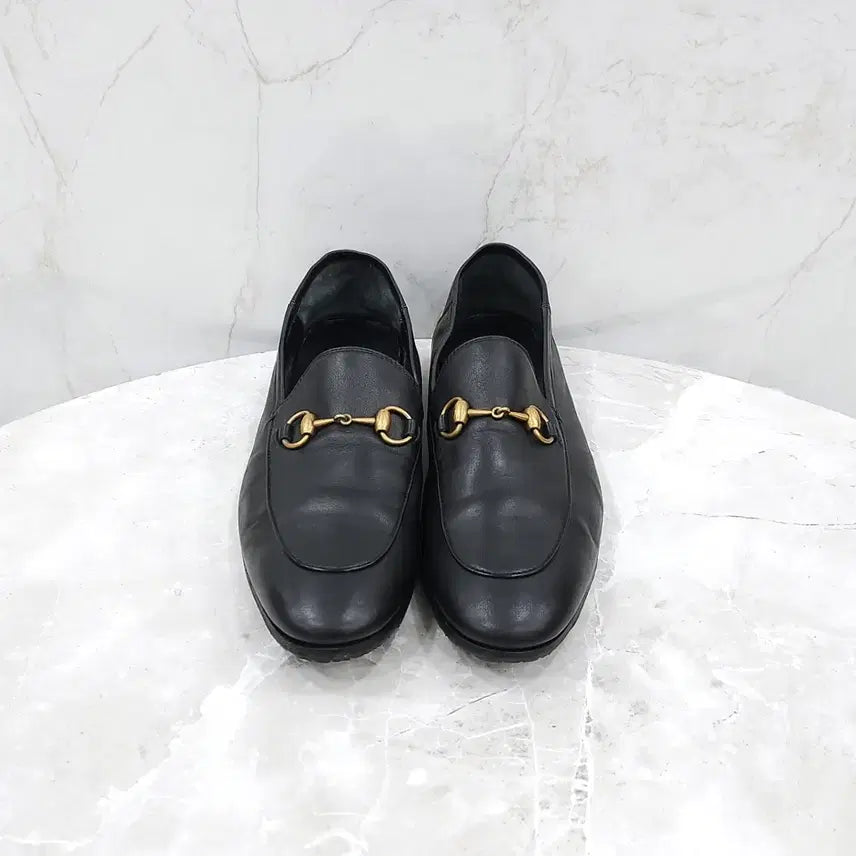 [BUNJANG] Gucci Horsebit Gold Leather Loafers / 8 / 구찌 홀스빗 금장 레더 로퍼
