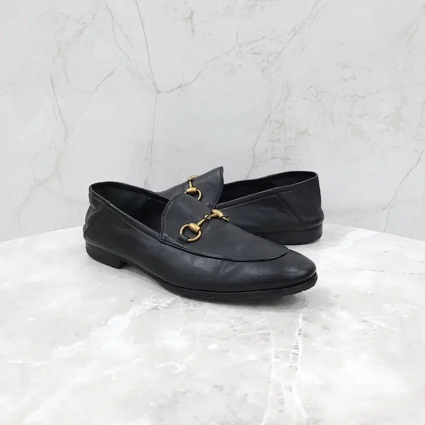 [BUNJANG] Gucci Horsebit Gold Leather Loafers / 8 / 구찌 홀스빗 금장 레더 로퍼