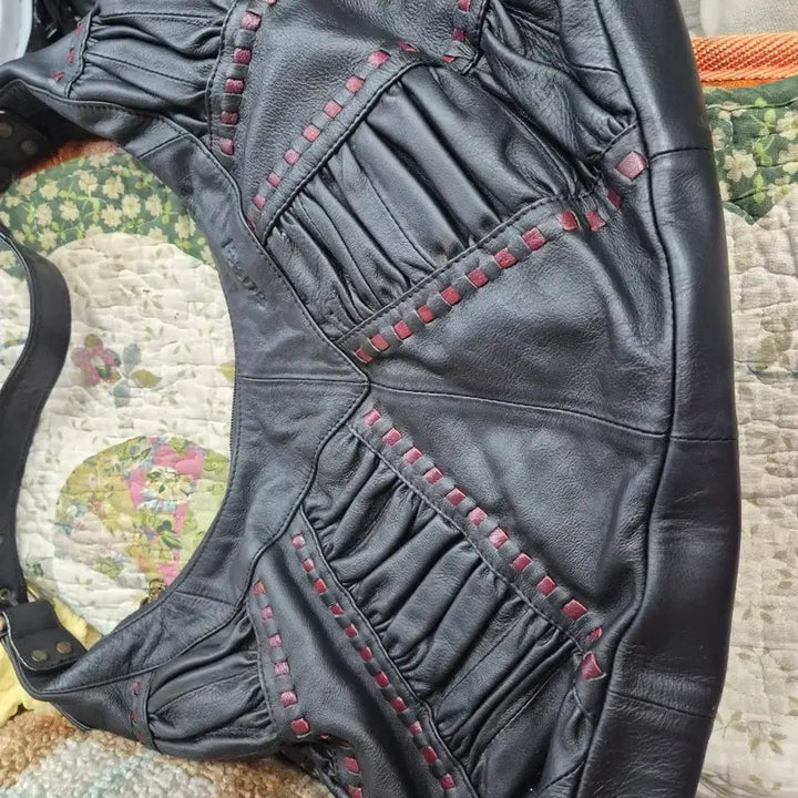[BUNJANG] Tutti Black Lambskin Shoulder Bag / 블랙 양가죽.  투티 숄더백