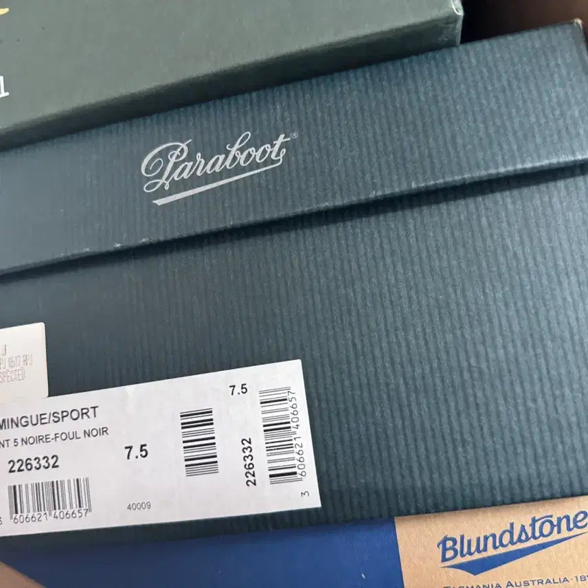 [SOLD OUT] 파라부트 도밍구 블랙 uk 7.5