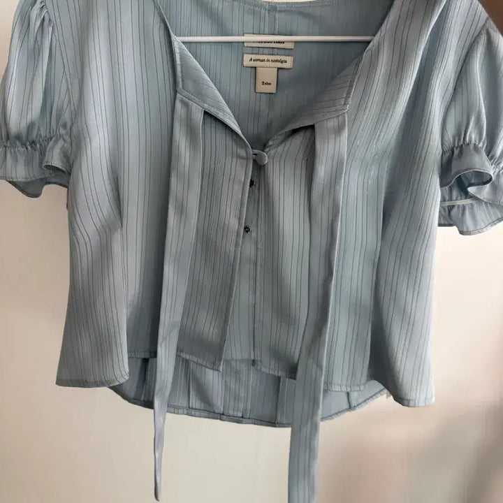 [SOLD OUT] 오버듀플레어 자카드 블라우스