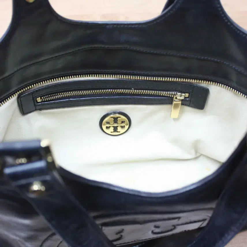 [BUNJANG] Tory Burch Leather Tote Bag / B-10637/토리버치 정품 여성용 가죽 토드백