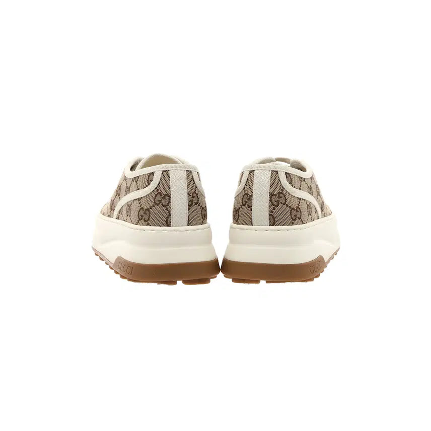 [SOLD OUT] 구찌 GG 스니커즈 베이지 에보니 GG 캔버스