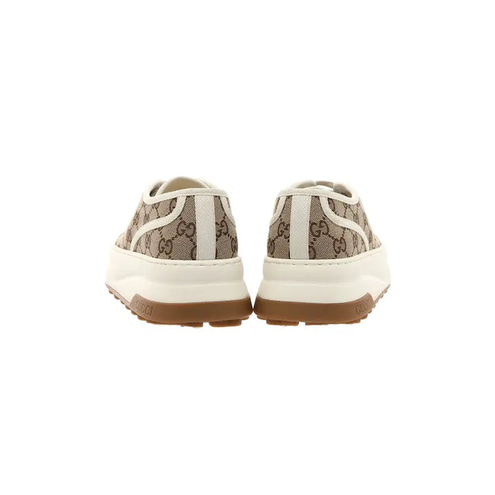 [SOLD OUT] 구찌 GG 스니커즈 베이지 에보니 GG 캔버스